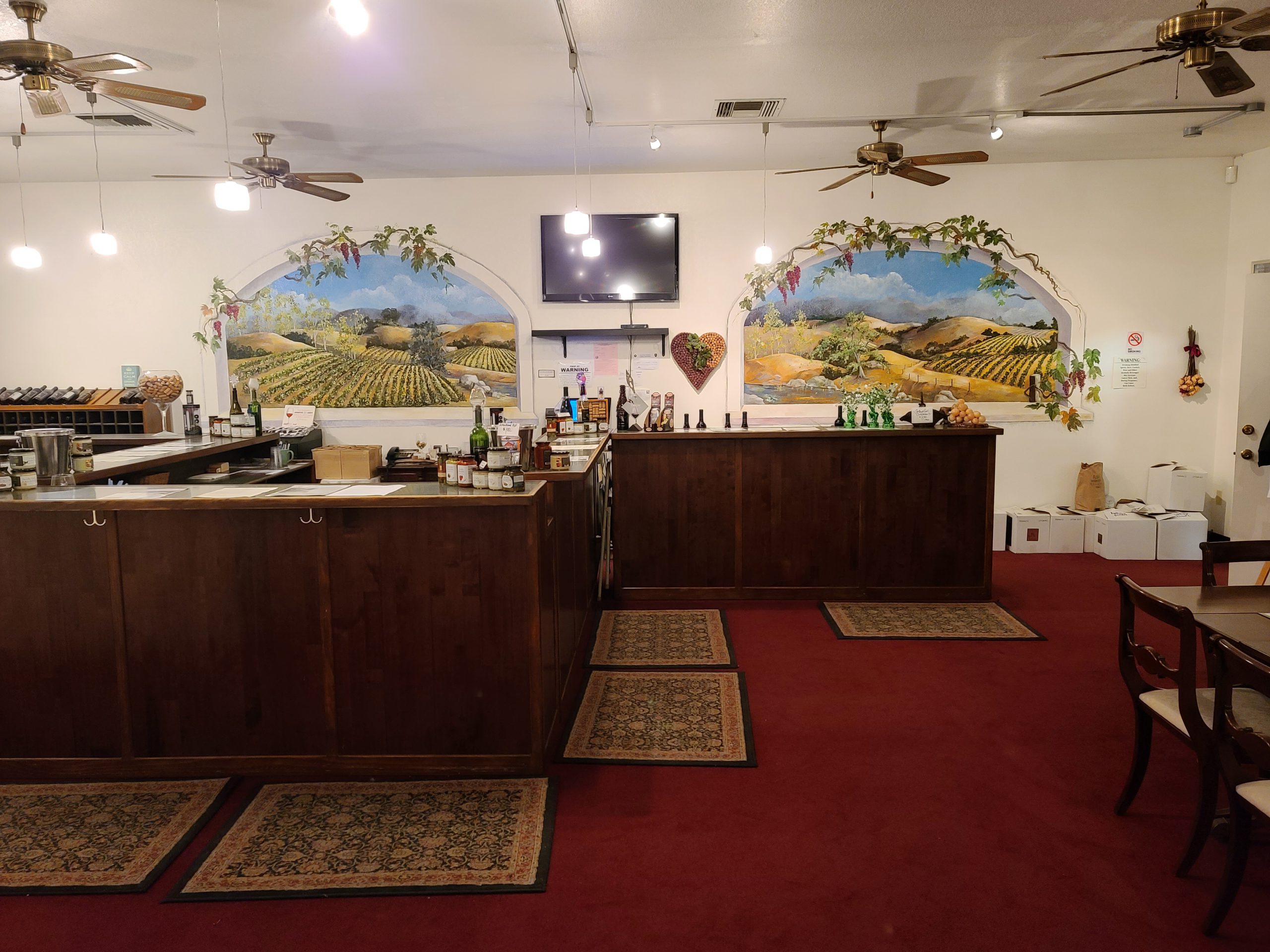 Arthur Earl Tasting Room Interior