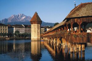 Lucerne's Famous Chapel Bridge